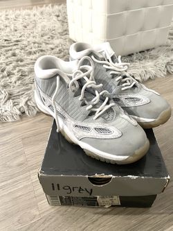 Size 5 Jordan 11 Retro - Grey & White