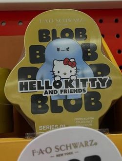 FAO Schwarz Hello Kitty Blob Vinyl Figure