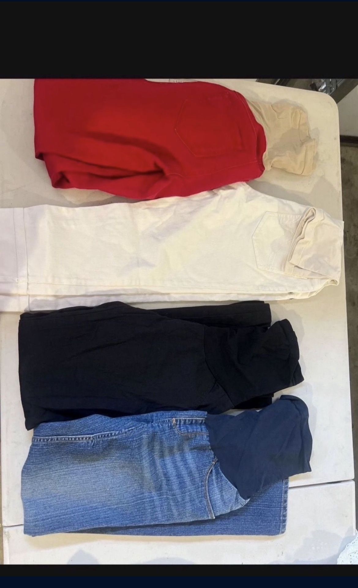 Pantalones De Maternidad Talla Small En Buenas Condiciones $50 Por Todos