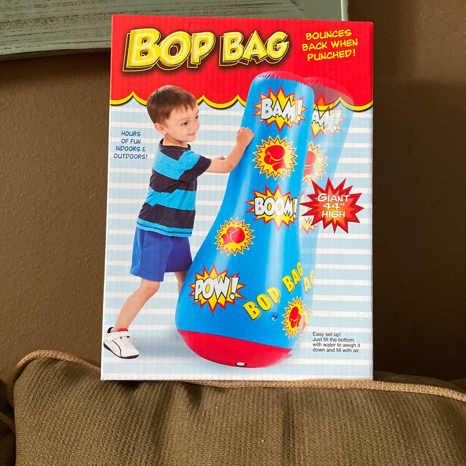 Bop Bag Punching Never opened