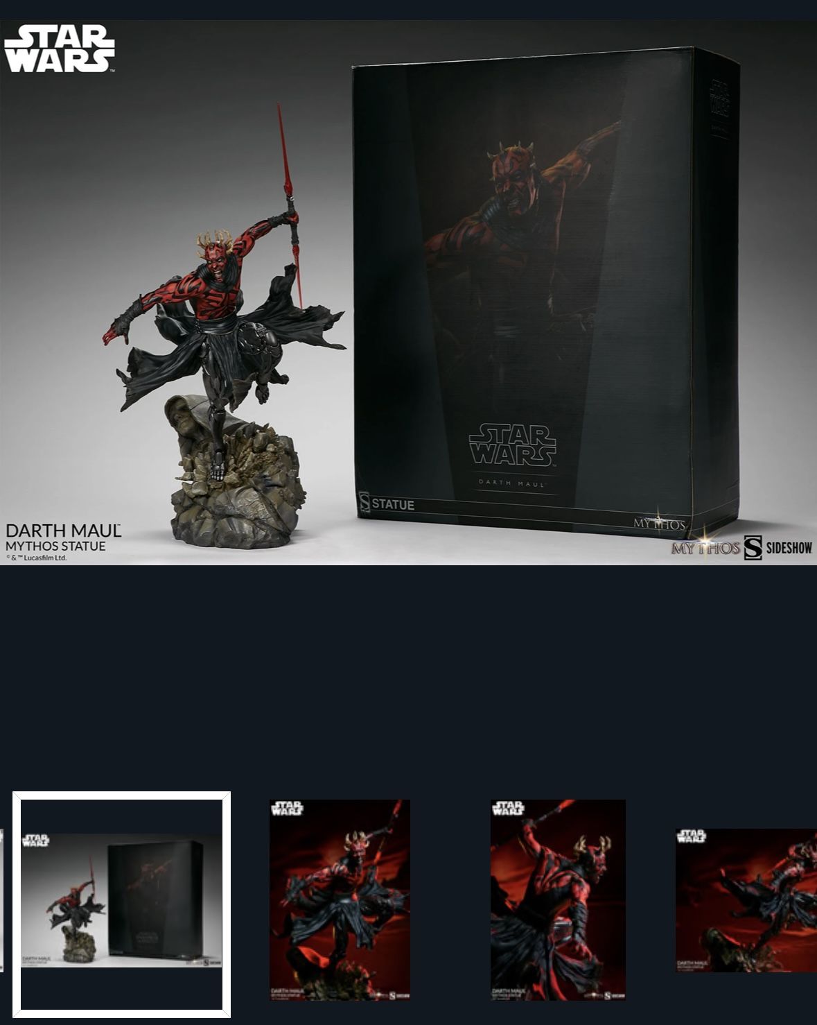 Darth Maul Mythos Statue