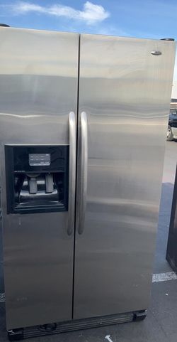 Amana Side By Side Stainless Steel Fridge
