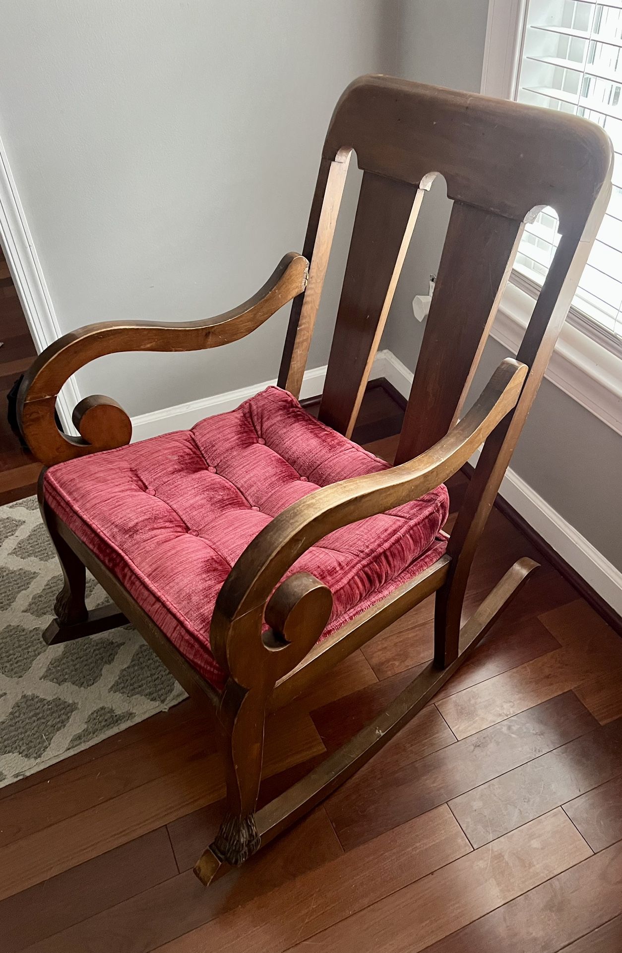Antique Wooden Rocking Chair