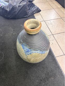 Large Handmade Studio Pottery Ceramic Vase