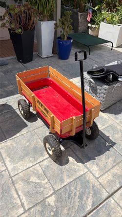 For Sale: Heavy‑Duty Wooden Utility Wagon – $120 OBO