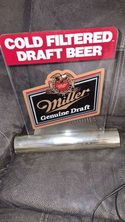 Vintage beer sign