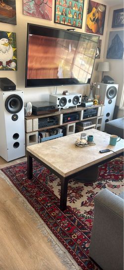 Tekton Lore with Center Channel Speakers