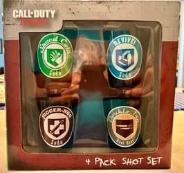 Call of duty 4 pack shot set collectible