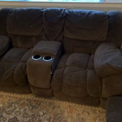 Theater Recliner Couch