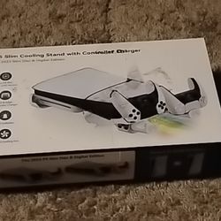 PS5 Cooling Station W/Charging Port (Horizontal) 2023 SLIM 