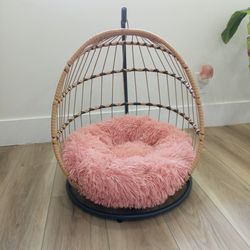 Dog or cat bed swing