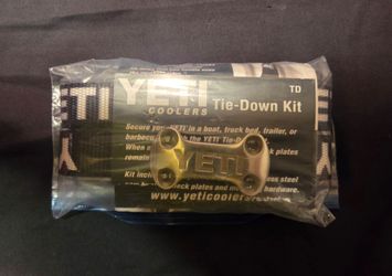 Genuine YETI Cooler Tie-Down Kit TD – Straps, Deck Plates & Hardware