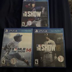 MLB The Show 14,18,20 Asking For $15 For All Three 