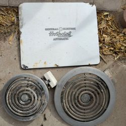 Vintage GE Stove Parts