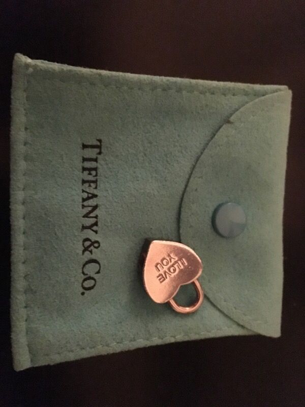 Tiffany silver charm