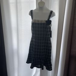 Dress Black And White  