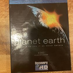 Planet Earth Collector's Edition (Blu-Ray, 2006) 4 Disc Box Set