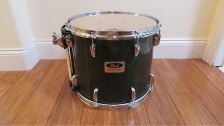 Pearl Session Series 14” (Green Lacquer) Finish Tom.