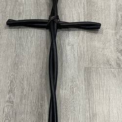 Iron Barbed Wire Look Wall Cross