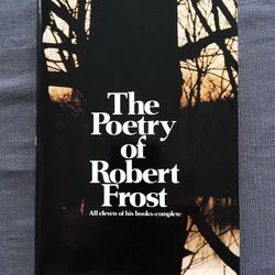  Classic book The Poetry of Robert Frost, All Eleven of His Books-Complete, 1969 new