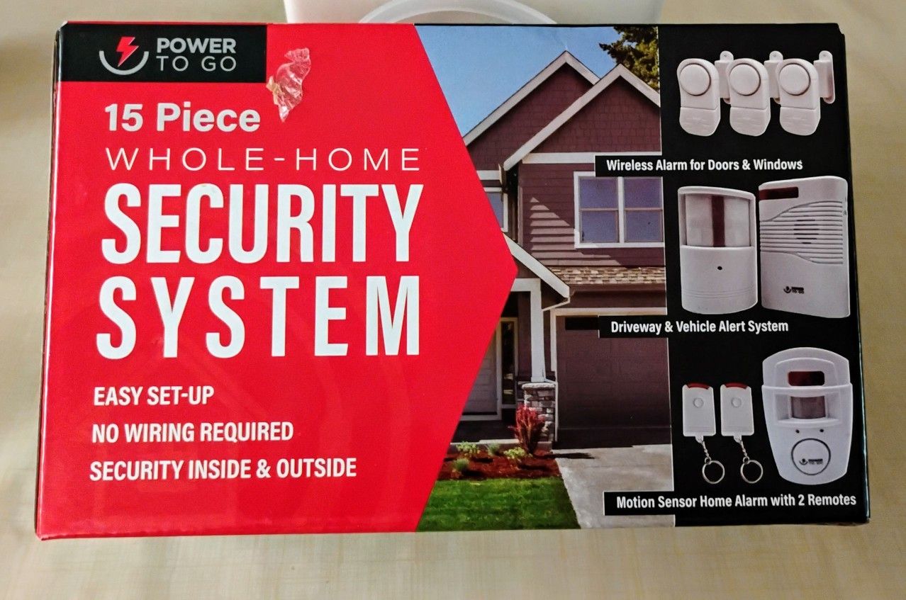 Power To Go Home Security System