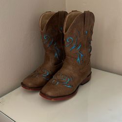 Little Girls Cowboy Boots Size 2