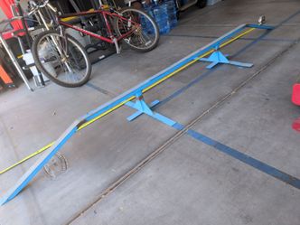 11 foot square rail for skateboarding