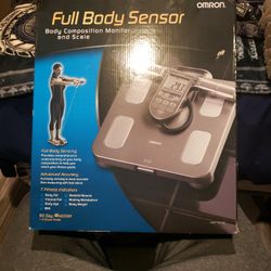 Full Body Sensor/ Body Composition Monitor and Scale