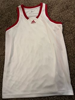 Adidas Basketball Jersey White Red