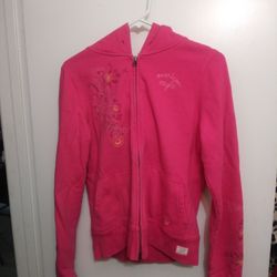 American eagle pink hoodie