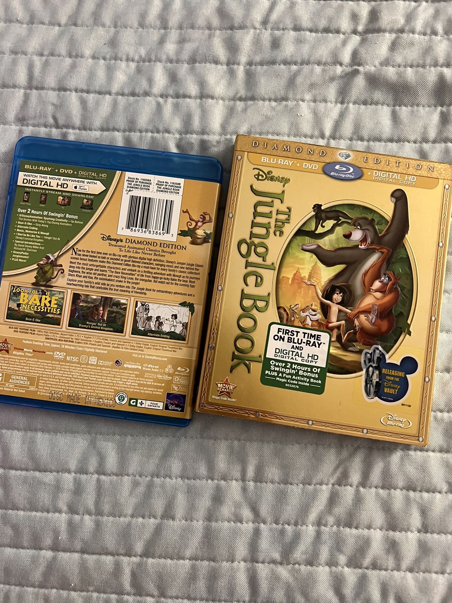 The Jungle Book Blu-ray 