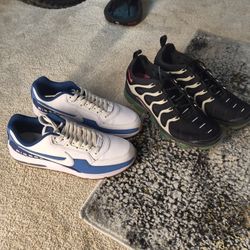 Two Nike Air Maxes 