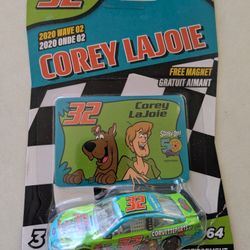 Corey Lajoie Scooby-Doo 1/64 Diecast NASCAR 