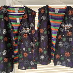 Mickeys Halloween Party Matching vests 