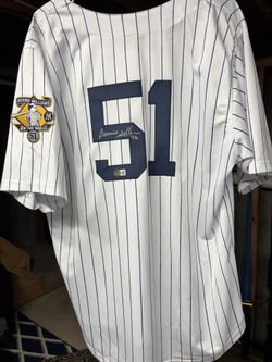 Bernie Williams Signed Jersey With COA