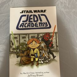 Star Wars Jedi Academy book Jeffrey brown