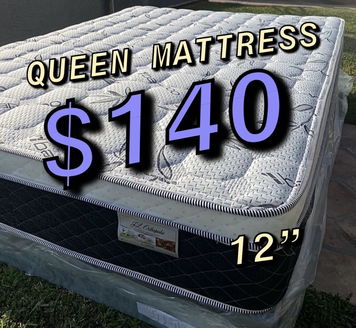 New Queen Mattress Only $140