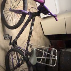 SE Bike Purple Gray Camo 