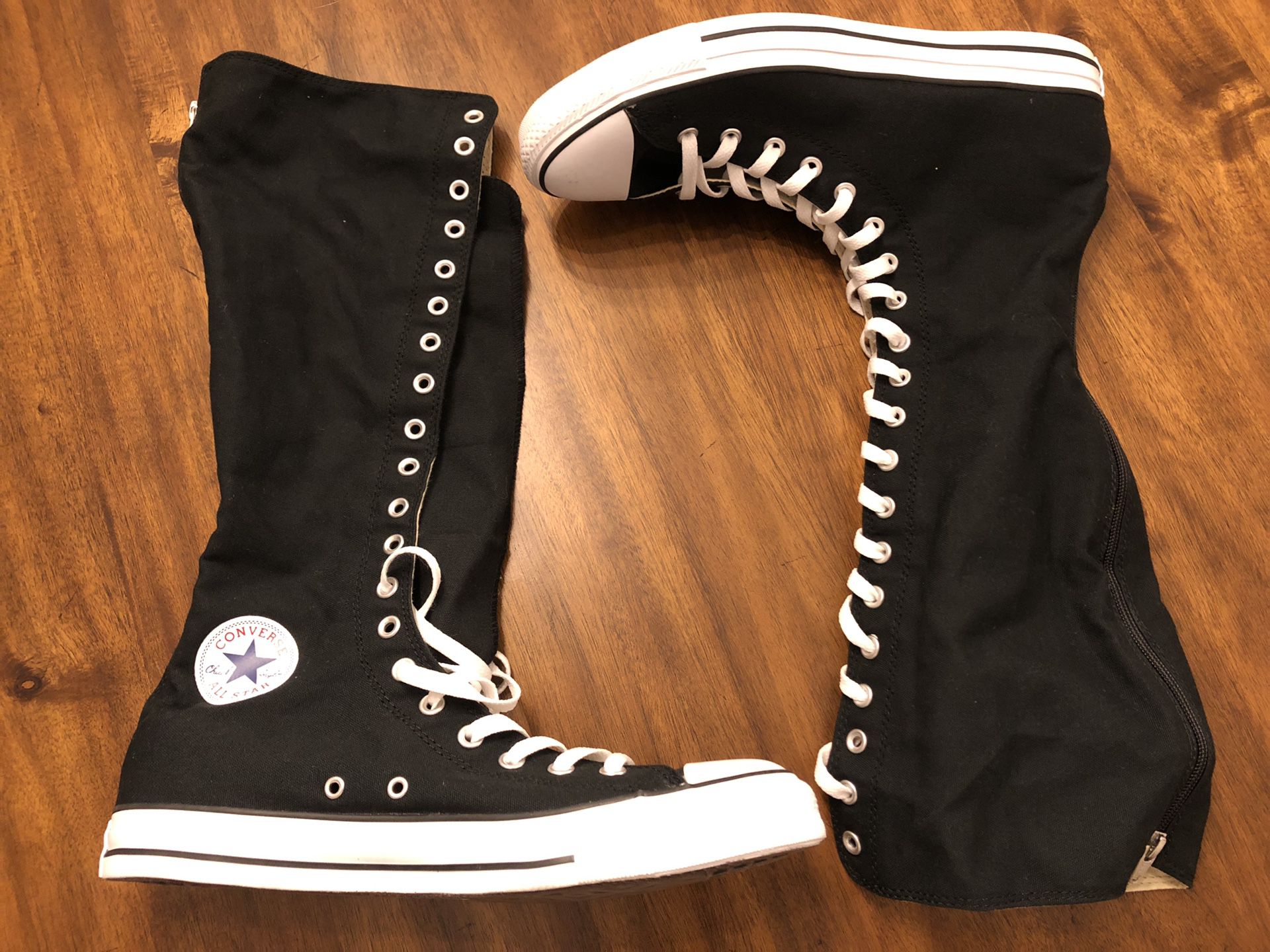 Converse All-Star Knee High Tall Boots Men’s 11.5 Women’s 13.5 for Sale ...