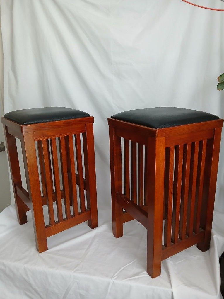 Mission Style Bar Stools Wayborn Counter Height