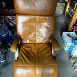 Human Touch  Recliner Orangish Brown Manual Chair 