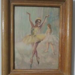 VINTAGE - MC BALLET WALL ART PRINTS SET OF 2 /10"×8"