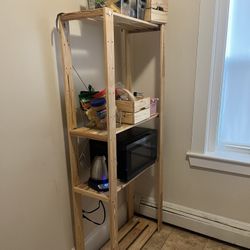 Sturdy Wooden Shelves 