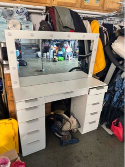 White Vanity