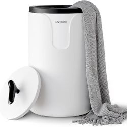 USHOWER Towel Warmers for Bathroom, 20L Large Towel Warmer Bucket for Spa & Massage, Auto Shut-Off Towel Heater Fits Two 40"x70" Oversized Towels, Bla