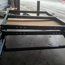Eight foot trailer  Folding In Half 