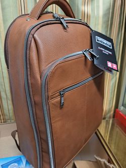 Leather backpack outlet samsonite