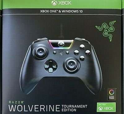 Razer - Wolverine Ultimate Officially Licensed Xbox One Wired Gaming Controller For PC, Xbox One, Xbox Series X & S - Black