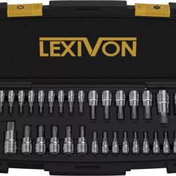LEXIVON Master TORX Bit Socket Set,Premium S2 Alloy Steel Complete 34-Piece LX149