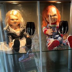 Chucky And Chuckys Bride Dolls